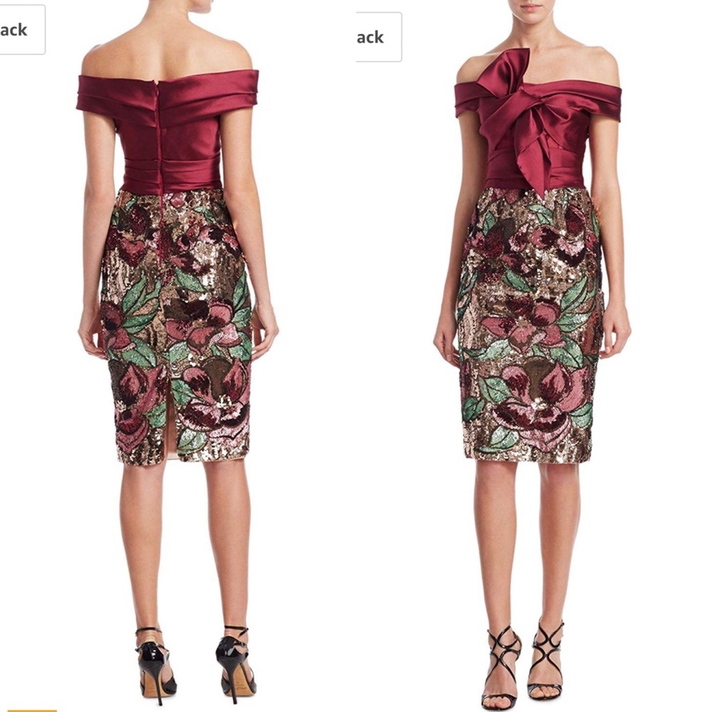 MARCHESA NOTTE 100% AUTHENTIC cocktail dress